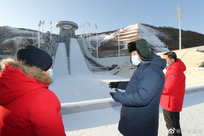 Xi Tinjau Zon Pertandingan Sukan Olimpik Musim Sejuk di Zhangjiakou_fororder_1127003851_16111126748551n