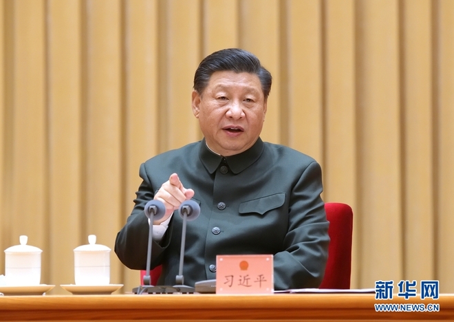Xi: Wujudkan Permulaan Baik dalam Pembangunan Pertahanan dan Tentera Semasa FYP ke-14_fororder_xjp