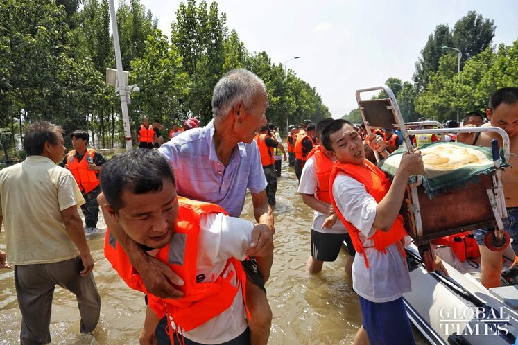عملیات نجات در شین‌شیانگ هه‌نان در حال انجام است_fororder_4-7
