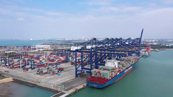 हाईनान मुक्त व्यापार बंदरगाह चीन के खुले द्वार का गवाह_fororder_VCG111377526979