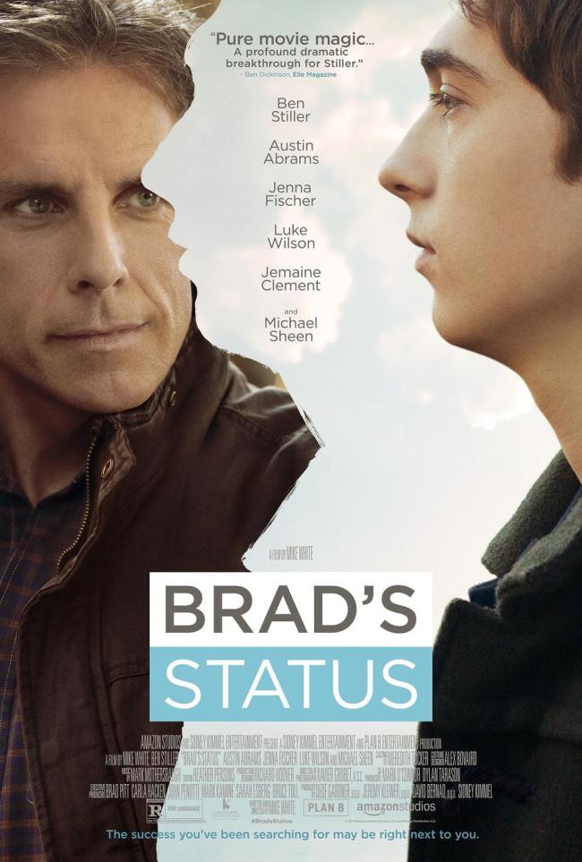 A poster of film “Brad’s Status” [Photo: mtime.com]