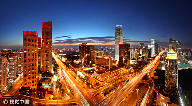 Night view of Beijing [Photo: VCG]