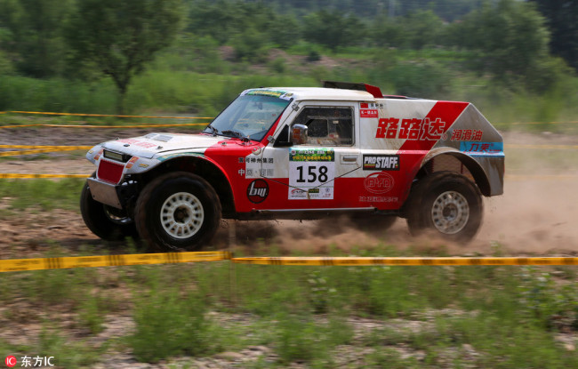 A race of 2017 Chinese Circut Offroad Championship (COC). [File pgoto: IC]