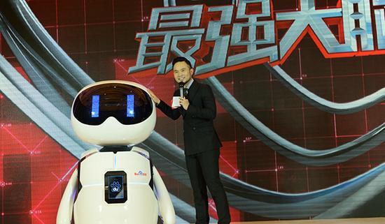 The Baidu Brain will compete with top human contestants in the scientific reality and talent show 'The Brain'. [Photo: thepaper.cn]