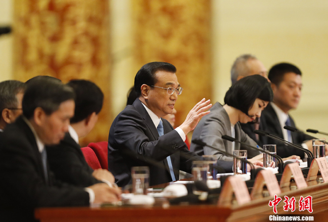 Premier Li Keqiang holds a press conference, taking questions from domestic and overseas journalists in Beijing, March 20, 2018. [Photo: Xinhua] 