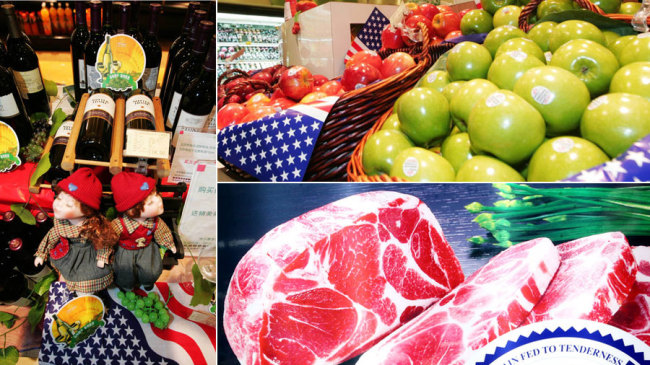 China is rolling out new tariffs on meat, fruit and other products from the United States as retaliation against taxes approved by U.S. President Donald Trump on imported steel and aluminum. [File photo: China Plus]