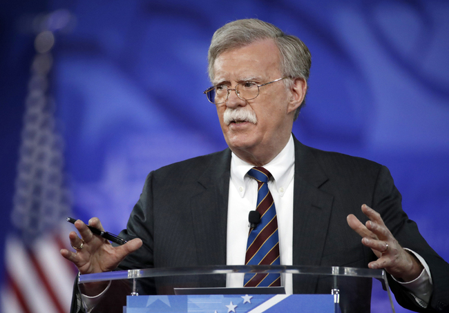 John Bolton [File photo: AP/Alex Brandon]