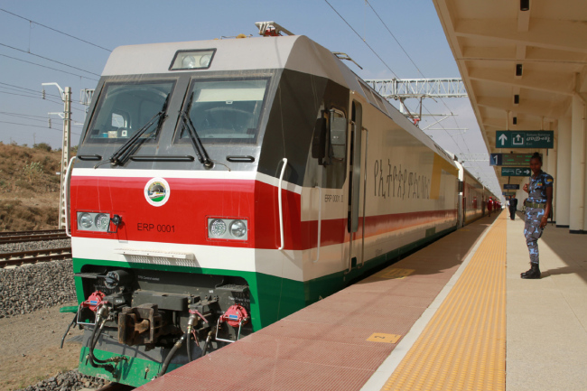 the Ethiopia-Djibouti Railway has been successfully running since January 1, 2018. [Photo: from China Plus]    