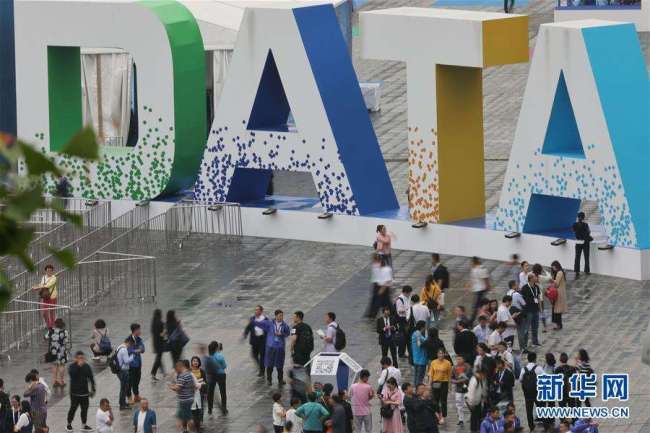 An international expo on big data opens in Guizhou Province on Saturday. [Photo: Xinhua] 