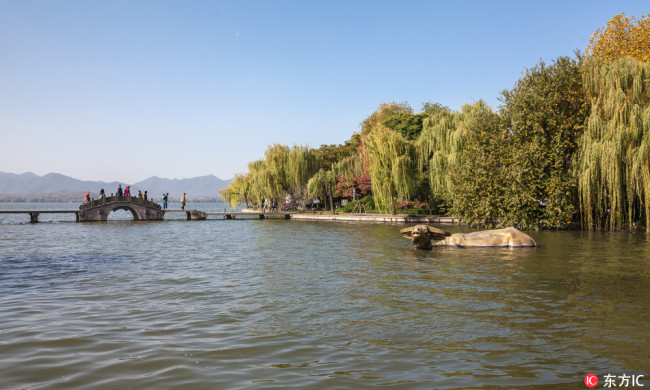 West Lake in Hangzhou, Zhejiang Province. [File photo: IC]