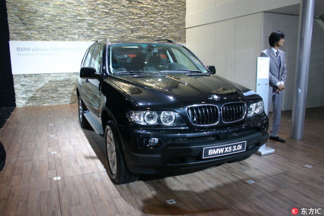 BMW SUV X5 [Photo:IC]
