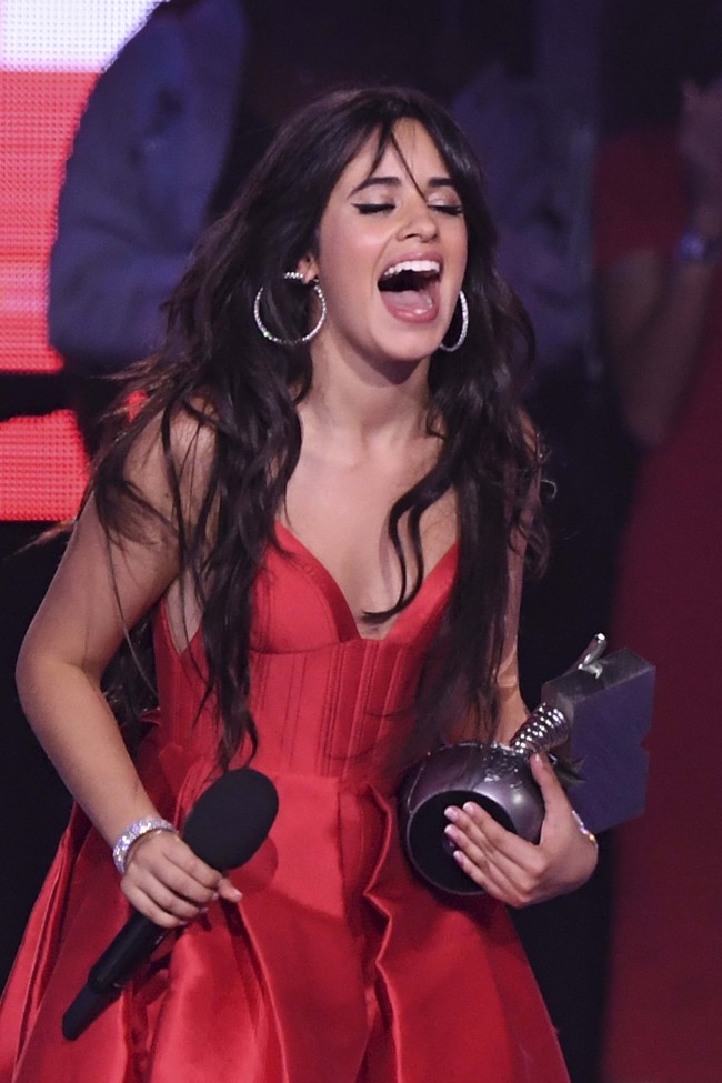 Camila Cabello performs on stage during the MTV EMA's 2018 at Bilbao Exhibition Centre on Sunday, Nov. 4, 2018, in Bilbao, Spain. [Photo: AP]