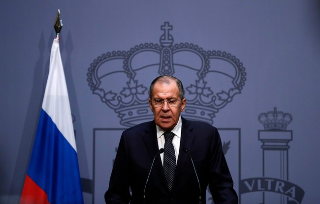 Russian Foreign Minister Sergei Lavrov [Photo: AP/Manu Fernandez]