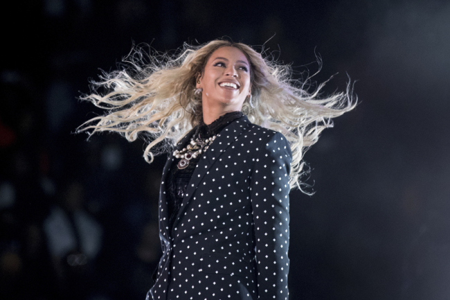 In this Nov. 4, 2016 file photo, Beyonce performs at a Get Out the Vote concert for Democratic presidential candidate Hillary Clinton at the Wolstein Center in Cleveland. [File photo: AP]