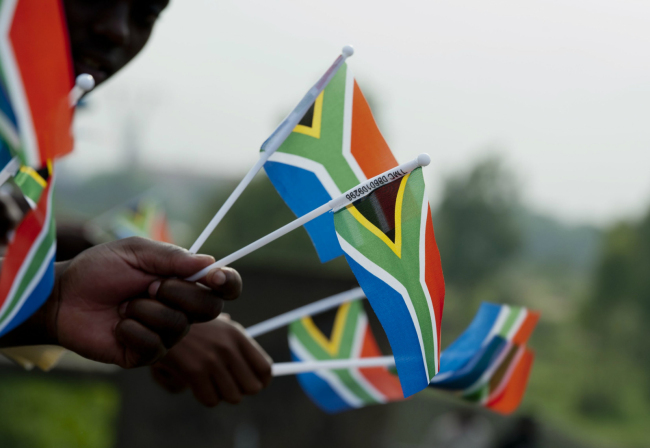 National flag of South Africa. [File Photo:IC]
