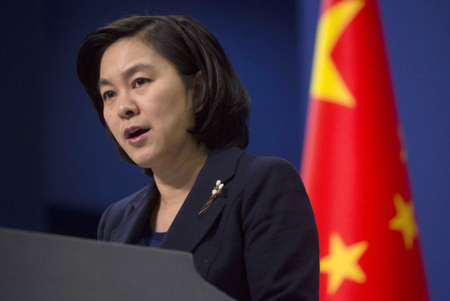 Chinese Foreign Ministry spokesperson Hua Chunying. [File photo: IC]