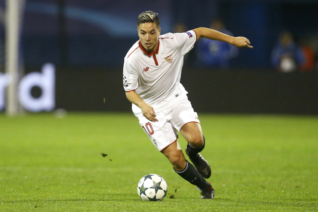 In this file photo dated Tuesday, Oct. 18, 2016, Sevilla's Samir Nasri controls the ball during the Champions League Group H soccer match between Dinamo Zagreb and Sevilla, at the Maksimir stadium in Zagreb, Croatia. Spanish club Sevilla told The Associated Press Friday Dec. 30, 2016, the national anti-doping agency is looking into reports that midfielder Samir Nasri allegedly recently had intravenous treatment at a Los Angeles clinic. [Photo: AP]