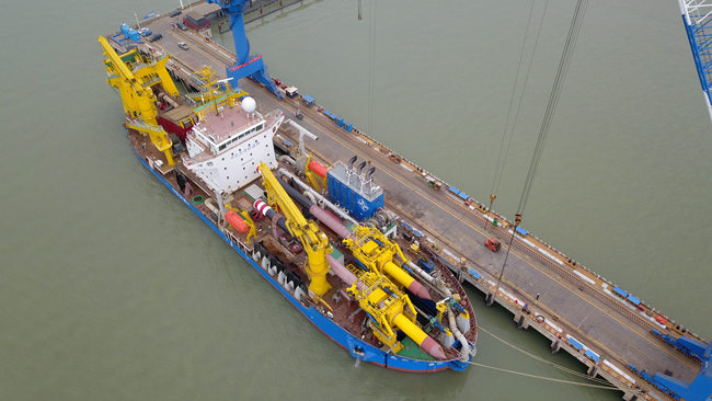 Asia's largest self-propelled vessel completes first trial voyage ...