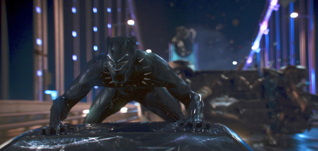 This image released by Disney shows a scene from Marvel Studios' "Black Panther." [Photo: Marvel Studios-Disney via AP]