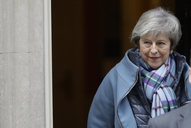 Britain's Prime Minister Theresa May. [Photo: AP]