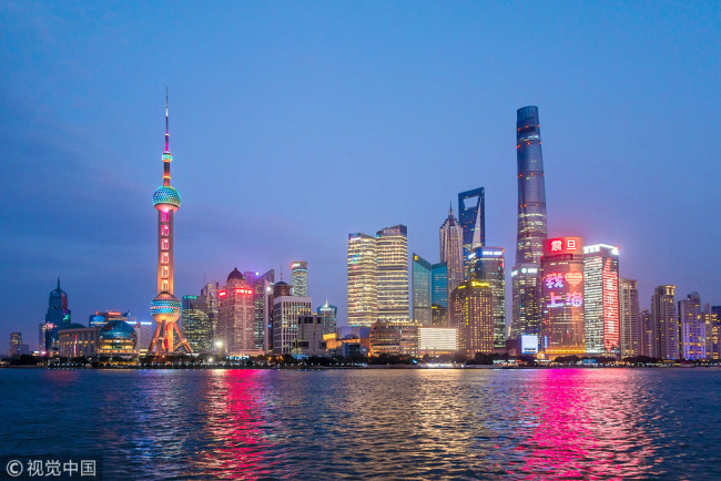 The Shanghai World Financial Center in Pudong New Area, Shanghai [File Photo: VCG]