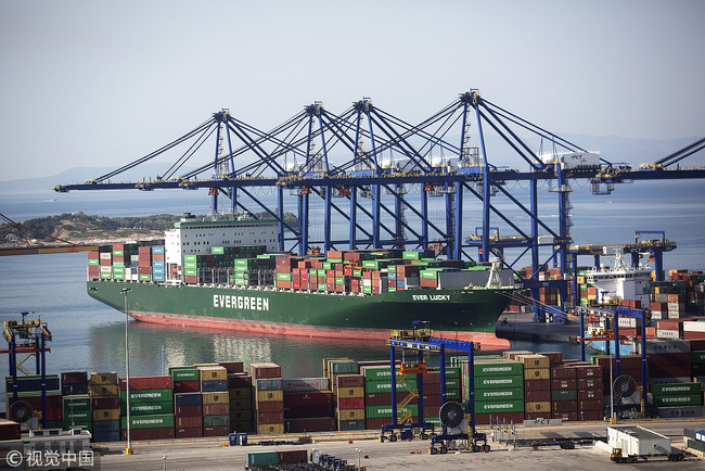 A port in Hong Kong. [File photo: VCG]