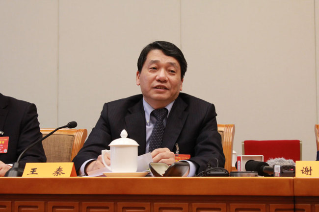 Wang Qin, a legislator in the National People's Congress. He also works with the Jiangsu Provincial Bureau of Science and Technology. [Photo: China Plus]