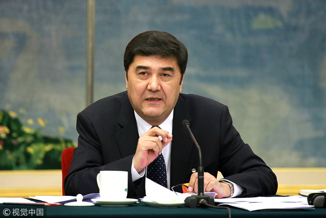 Nur Bekri, former head of the National Energy Administration [File photo: VCG]