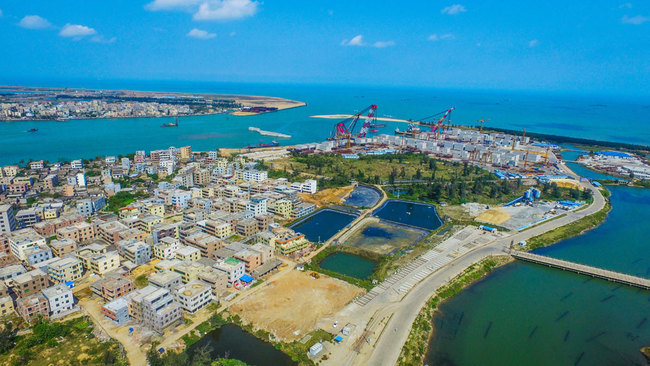 The Haikou Jiangdong New District of China (Hainan) Pilot Free Trade Zone [File photo: IC]