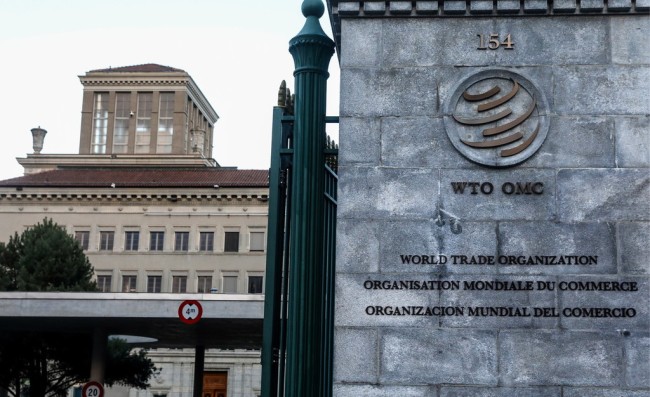 The headquarters of the World Trade Organization in Geneva. [File photo: IC]