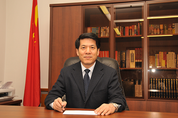 Chinese Ambassador to Russia Li Hui [File photo: ru.china-embassy.org]