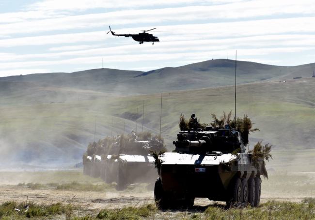 China participated in Russia's biggest military drills in nearly four decades on Tuesday, September 11, 2018. [Photo: CGTN]