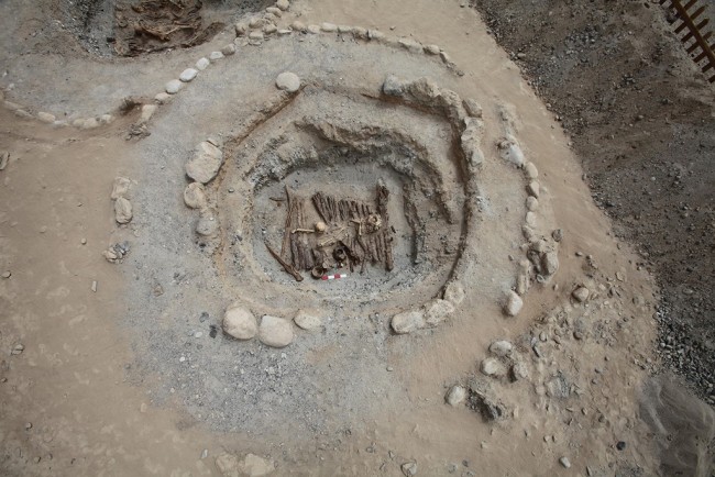 In this photo recieved by AFP on June 11, 2019 from the Institute of Archaeology, Chinese Academy of Social Sciences, an excavated tomb, located northeast of Qushiman Village in the Tashkurgan Tajik Autonomous County of Xinjiang province, is displayed. [Photo: Xinhua Wu / Institute of Archaeology, Chinese Academy of Social Sciences / AFP]