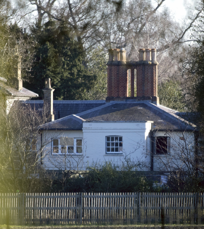 This undated photo shows a view of Frogmore Cottage - the home of Prince Harry, Duke of Sussex, and his wife Meghan, Duchess of Sussex, and their newborn baby - in Windsor, England, UK. [Photo: AP]