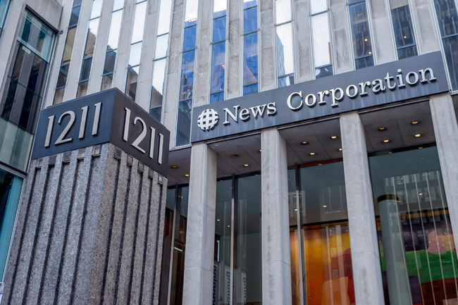 News Corporation, Fox News Headquarters in New York City. [Photo: IC]