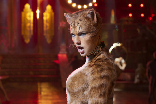 Warner Bros published a new picture of Taylor Swift in the role of Bombalurina. on July 20th 2019.  [Photo：IC]