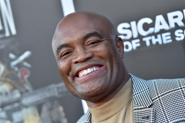 Mixed martial artist Anderson Silva attends Columbia Pictures' 'Sicario: Day of the Soldado' Premiere at Regency Village Theatre on June 26, 2018 in Westwood, California. [Photo: VCG/Axelle/Bauer-Griffin/FilmMagic]