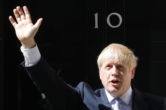 Britain's new Prime Minister Boris Johnson [File photo: VCG]