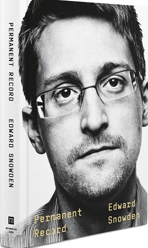 This image provided by Metropolitan Books shows the cover of Edward Snowden's “Permanent Record." Snowden has written a memoir. [Photo: AP]