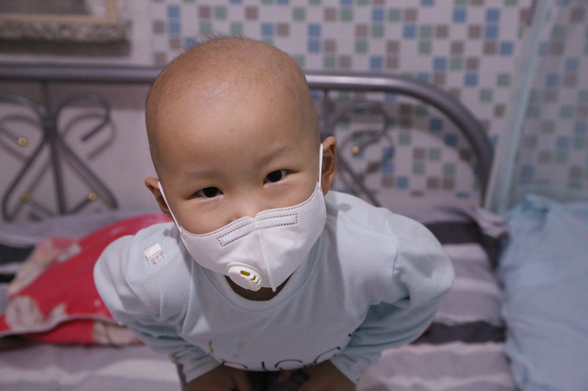 A kid with blood disease. [File Photo: IC]