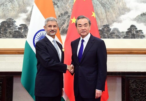 Chinese Foreign Minister Wang Yi meets with visiting Indian Minister of External Affairs Subrahmanyam Jaishankar in Beijing on Monday, August 12, 2019. [Photo: fmprc.gov.cn]