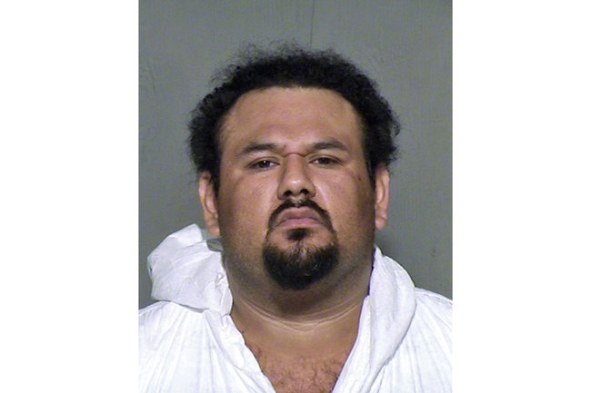 This undated file photo provided by the Maricopa County (Arizona) Sheriff's Office shows Apolinar Altamirano, an immigrant from Mexico charged with murder in a 2015 shooting death of a convenience store clerk in a Phoenix suburb. Prosecutors have lost another bid to seek the death penalty against Altamirano. [File Photo: Maricopa County Sheriff's Office via AP]