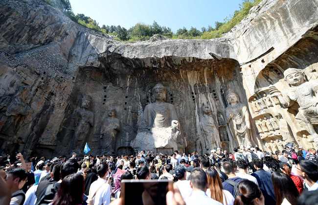 Longmen Grottoes in central China's Henan Province.[File Photo: VCG]