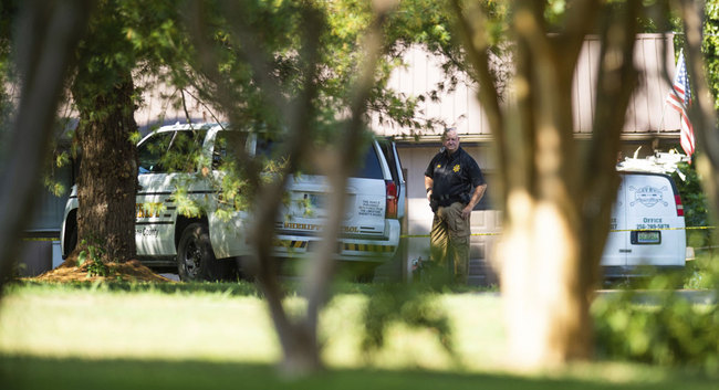 Authorities work at the scene of a shooting, Tuesday, Sept. 3, 2019, in Elkmont, Ala. la. [Photo: AP]