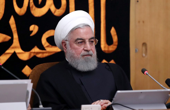 A handout picture provided by the Iranian presidency on September 11, 2019 shows President Hassan Rouhani chairing a cabinet meeting in the capital Tehran. [Photo: AFP]