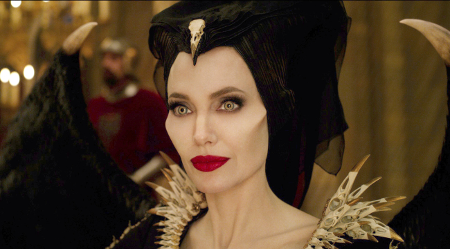 This image released by Disney shows Angelina Jolie as Maleficent in a scene from "Maleficent: Mistress of Evil." [Photo: AP/Disney]