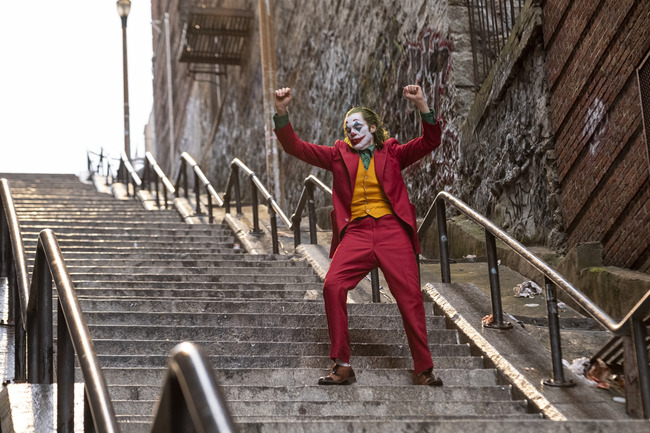 This image released by Warner Bros. Pictures shows Joaquin Phoenix in a scene from "Joker."  [Photo: AP]