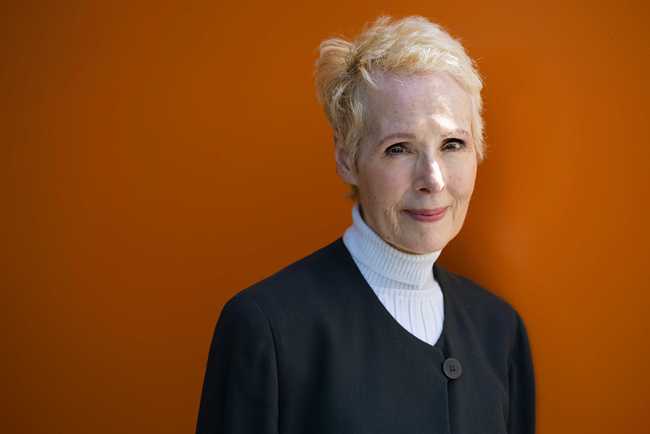 In this June 23, 2019 file photo, E. Jean Carroll is photographed in New York. Carroll, who says President Donald Trump sexually assaulted her in a New York City department store dressing room in the 1990s, is now suing him for alleged defamation. [Photo: AP]