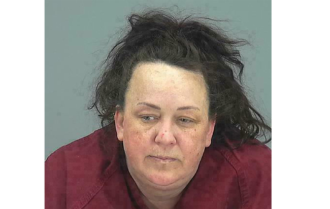 This file booking photo provided by Pinal County Sheriff's Office shows Machelle Hobson. [Photo: AP]