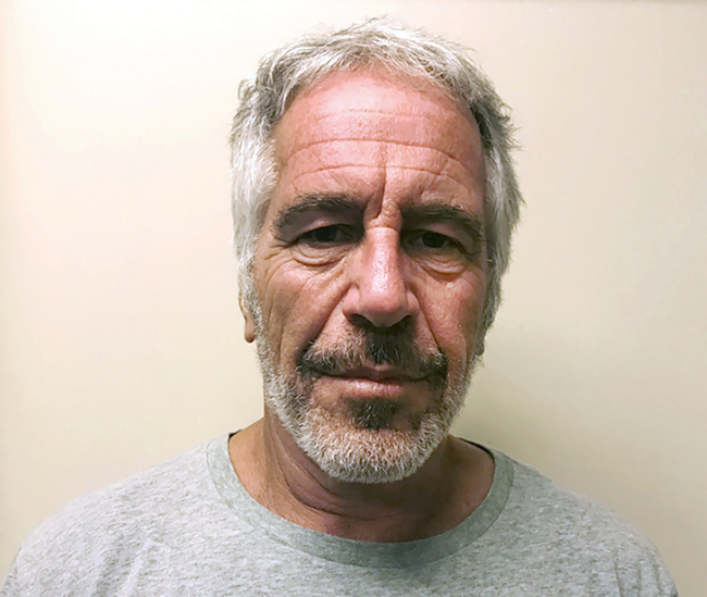 This March 28, 2017, file photo, provided by the New York State Sex Offender Registry, shows Jeffrey Epstein. [Photo: AP]